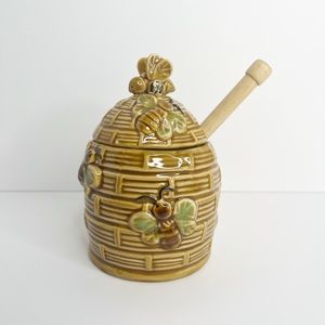 Ceramic honey pot (Bees)